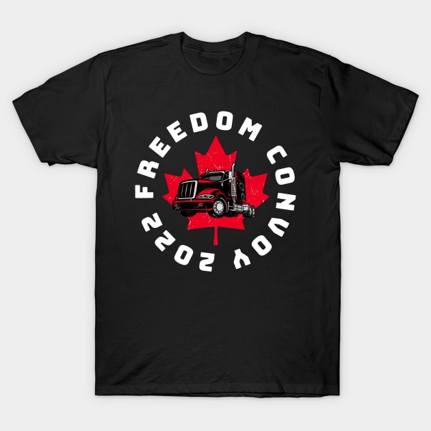 Canadanian Freedom Convoy 2022 T-Shirt by Thermul Bidean